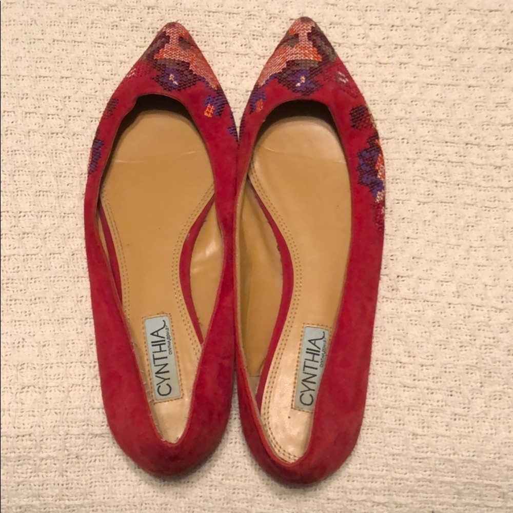 Cynthia Rowley Women’s Embroidered Flats